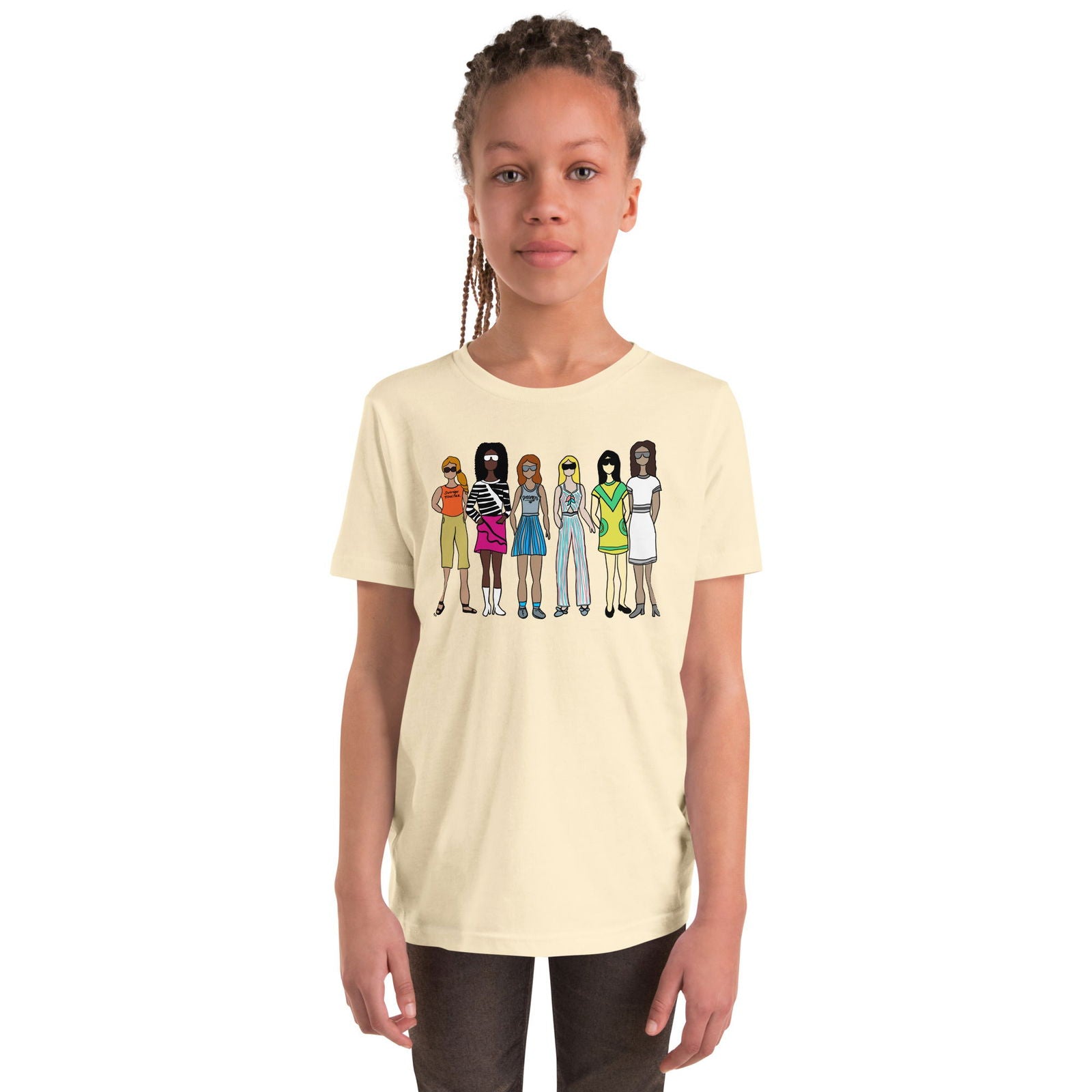 Stronger Together - A Woman Empowerment Relaxed Short Sleeve T-Shirt - Youth Version - Purposeful Dreamer 