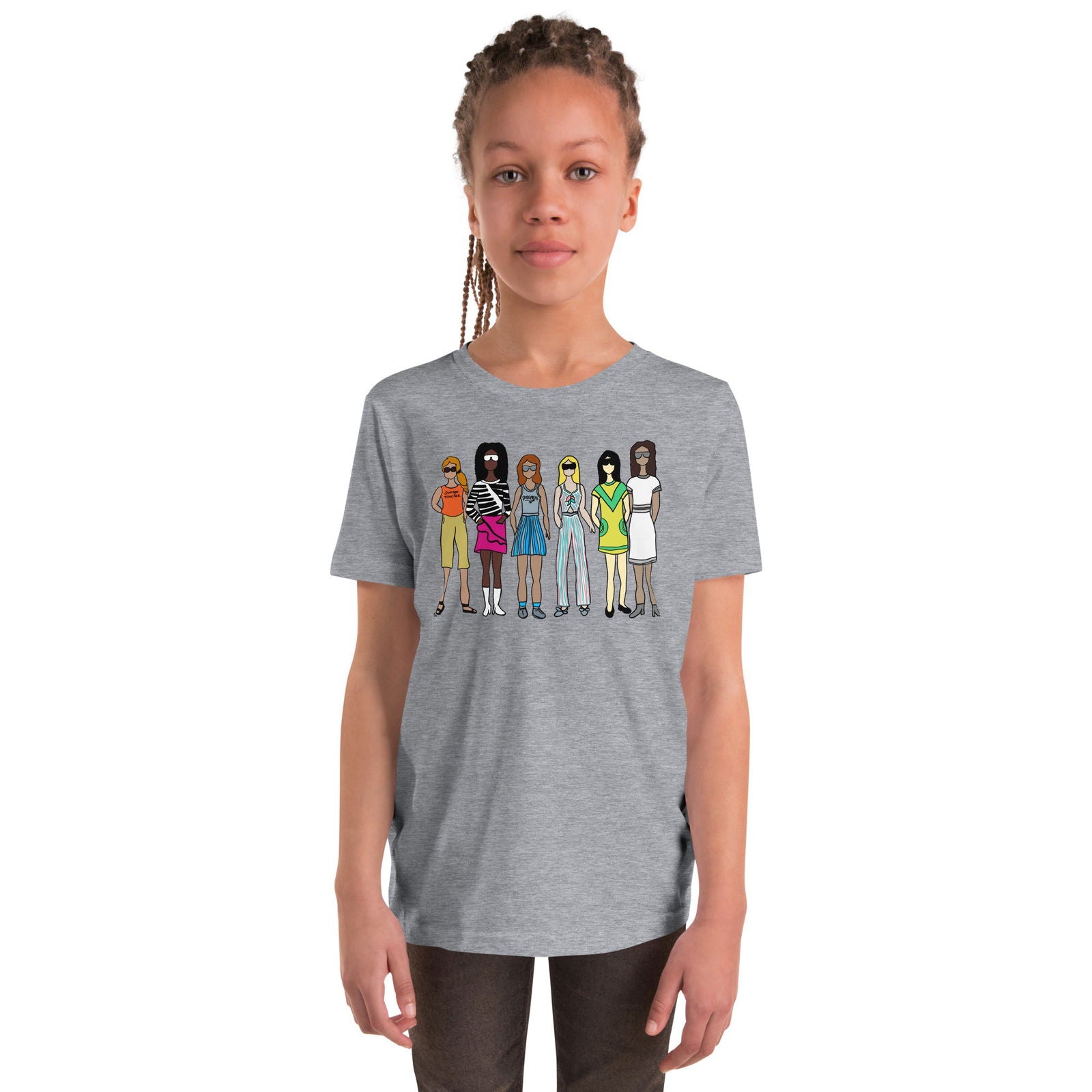 Stronger Together - A Woman Empowerment Relaxed Short Sleeve T-Shirt - Youth Version - Purposeful Dreamer 