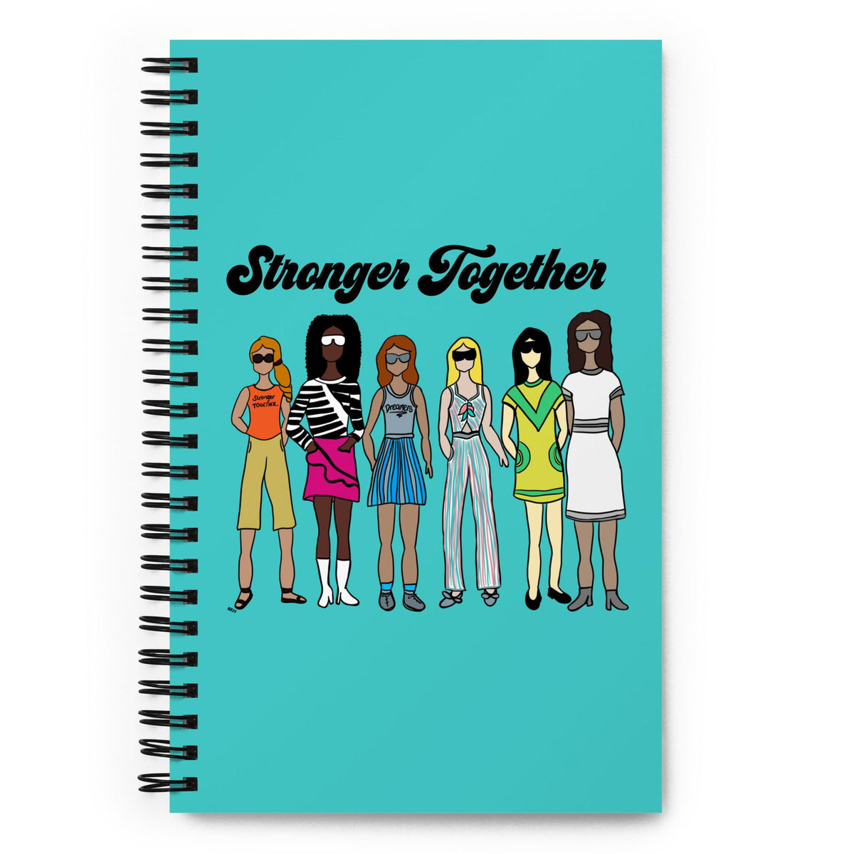 Stronger Together Spiral Notebook - Purposeful Dreamer 