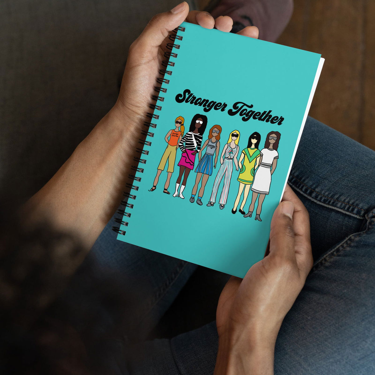 Stronger Together Spiral Notebook - Purposeful Dreamer 