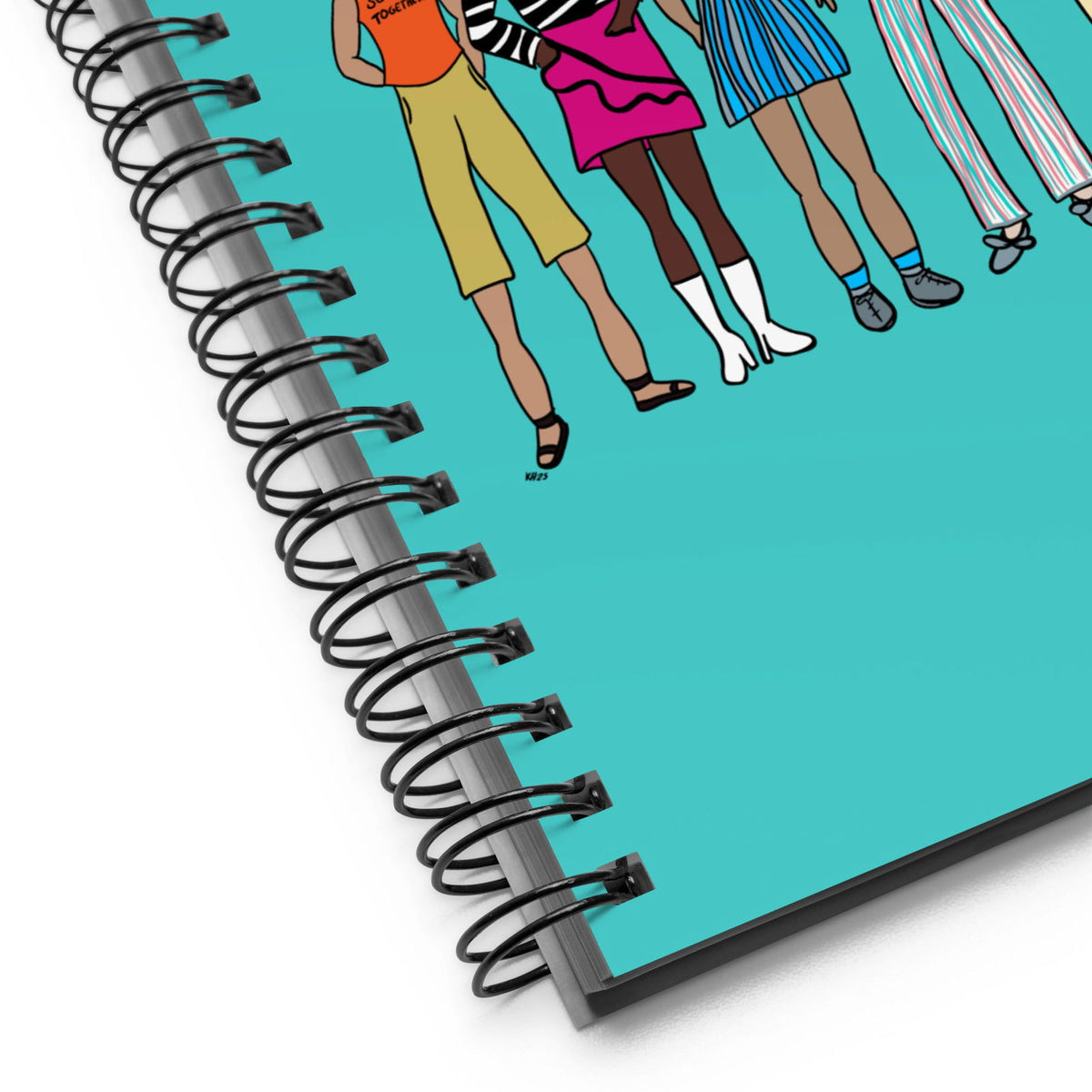 Stronger Together Spiral Notebook - Purposeful Dreamer 