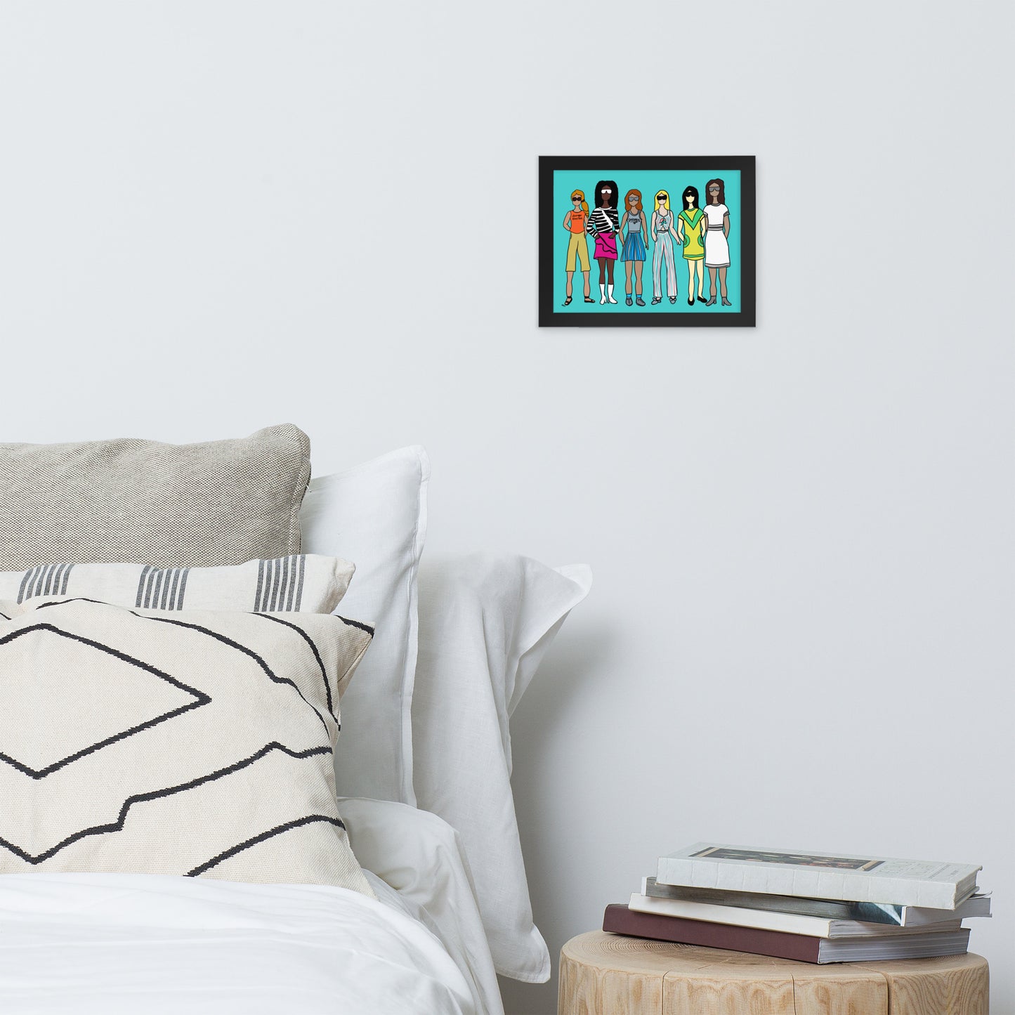 Stronger Together – Women's Empowerment Framed Wall Art Print