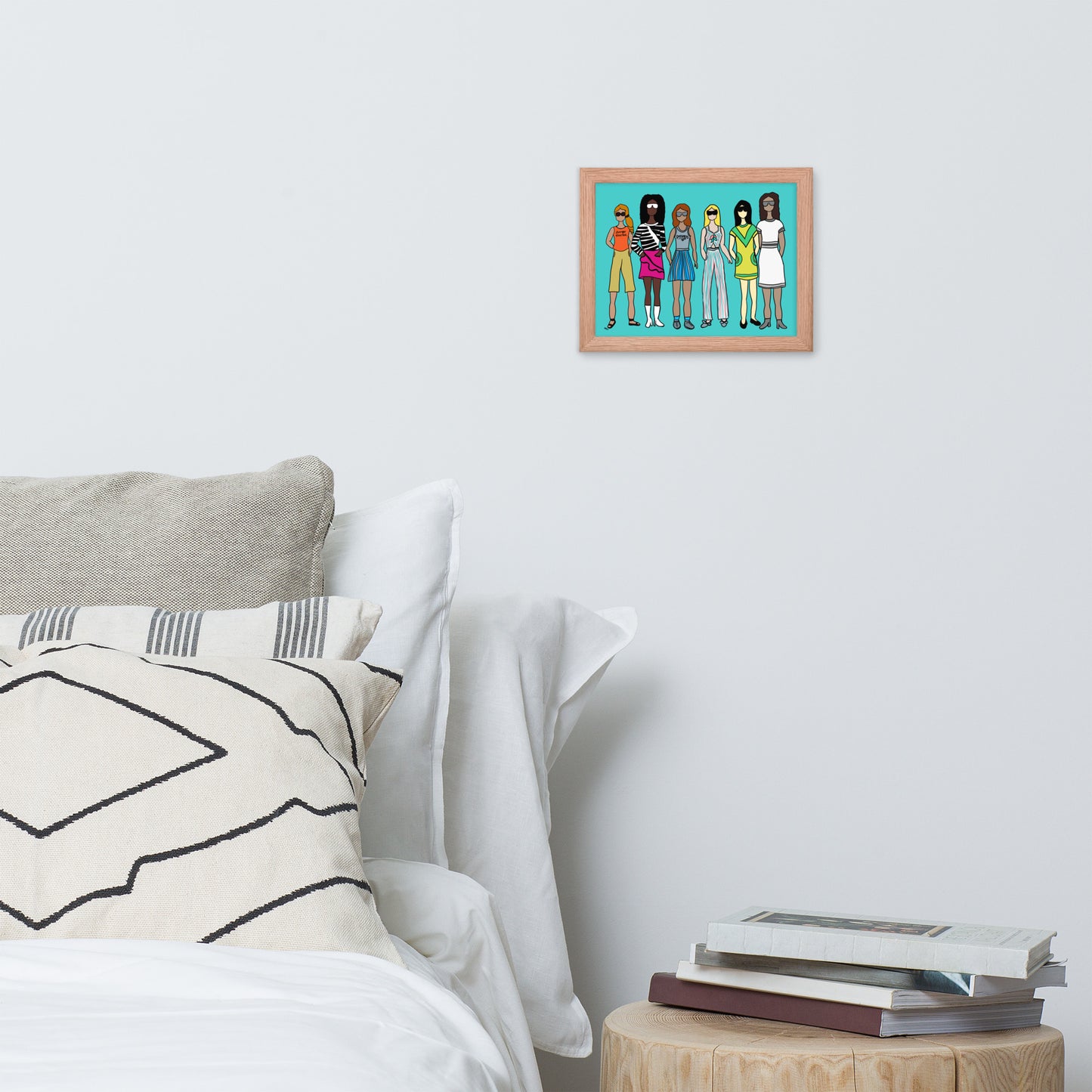 Stronger Together – Women's Empowerment Framed Wall Art Print