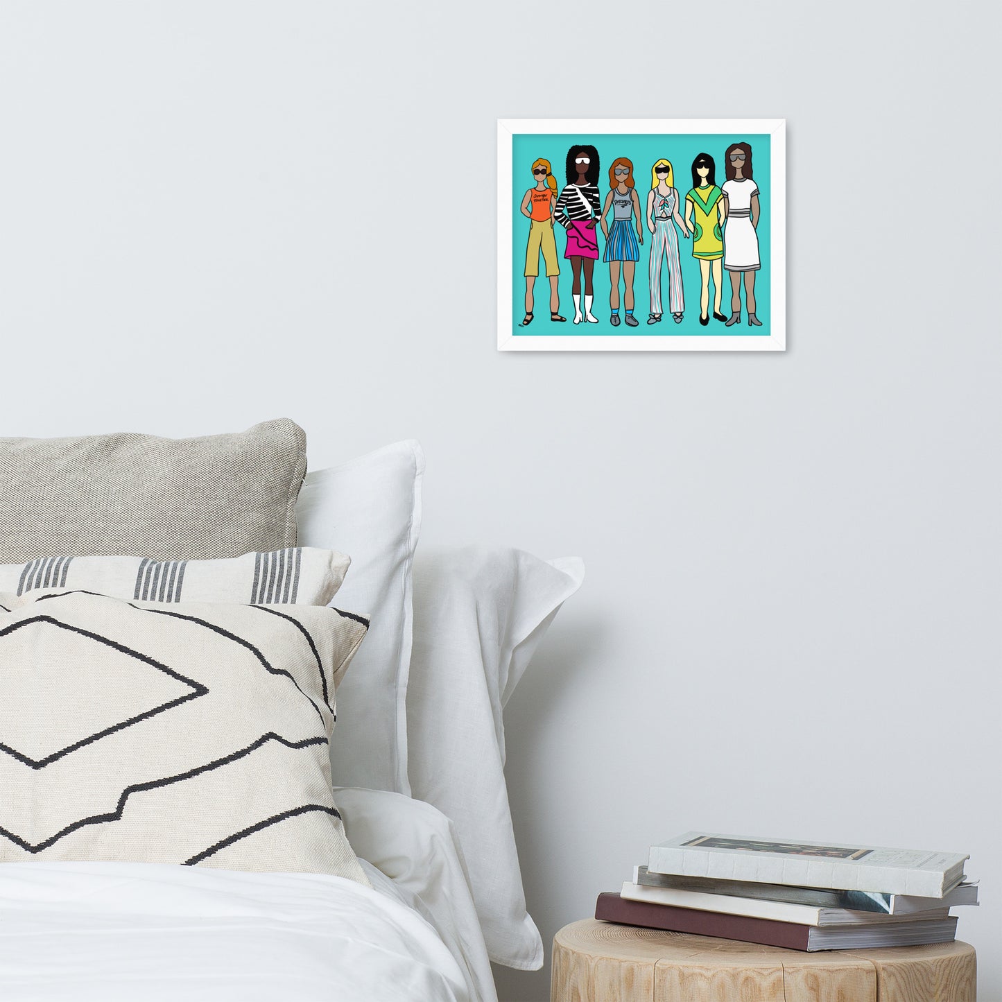 Stronger Together – Women's Empowerment Framed Wall Art Print
