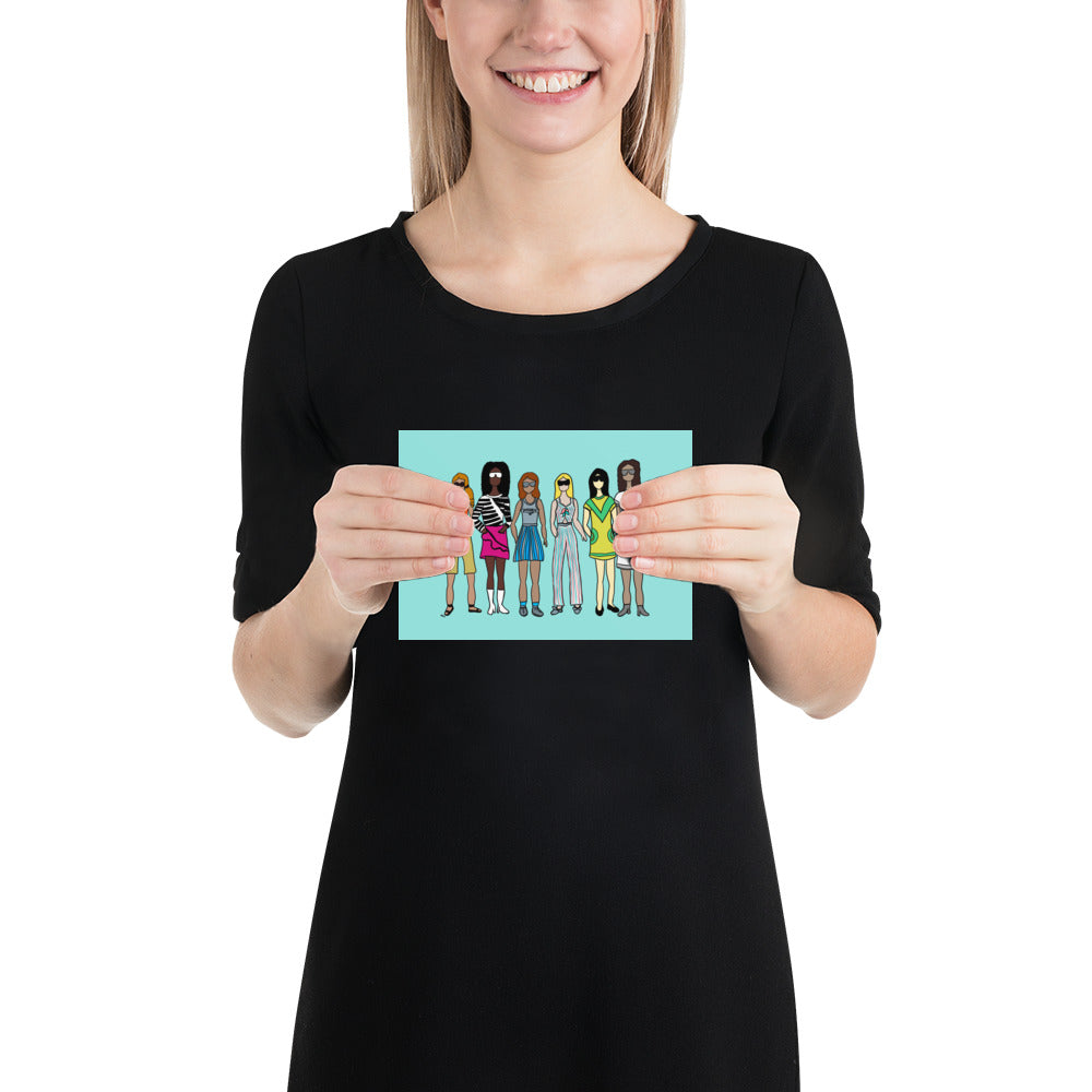 Stronger Together – Women's Empowerment Wall Art Print