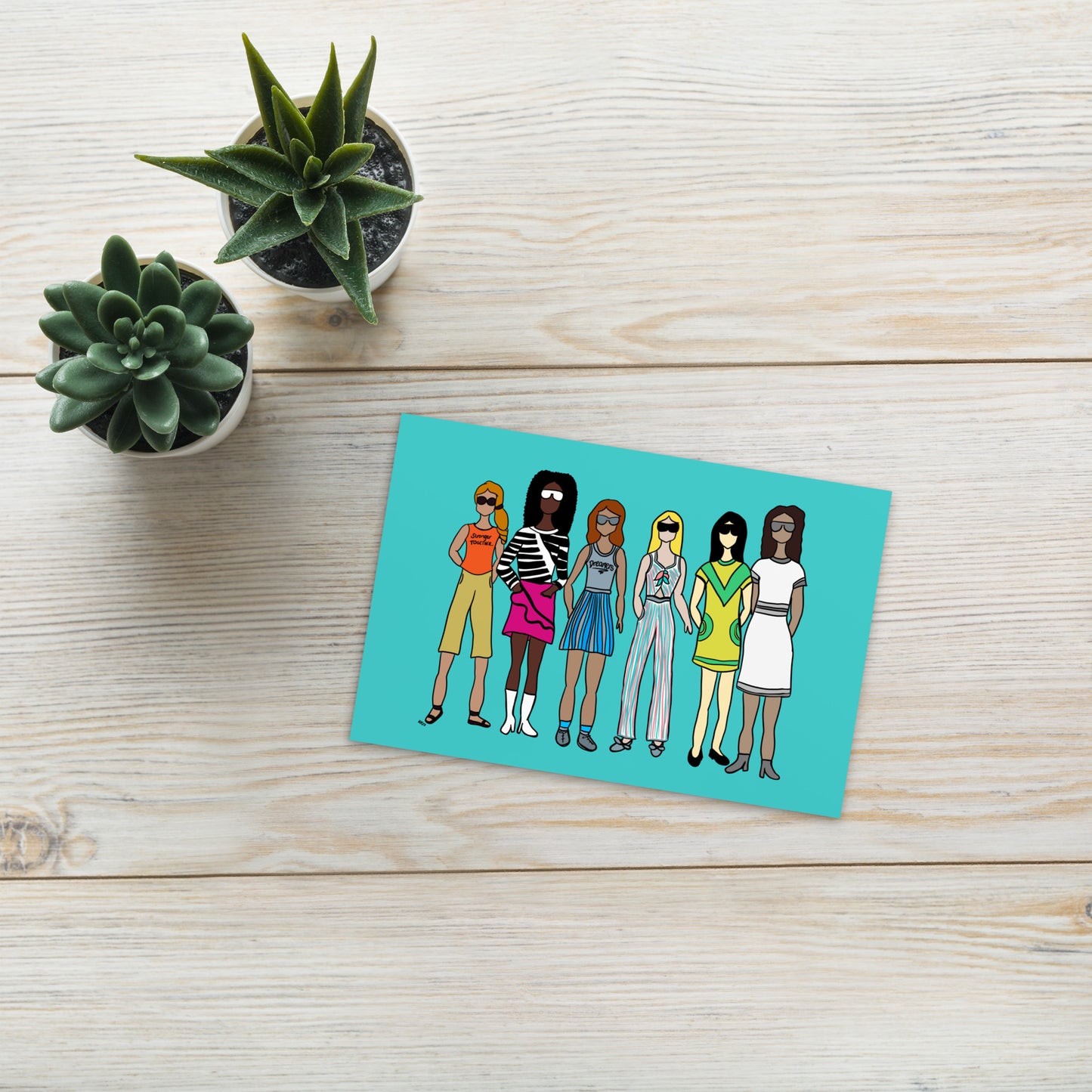 Stronger Together – Women's Empowerment Standard Postcard 4"x6"