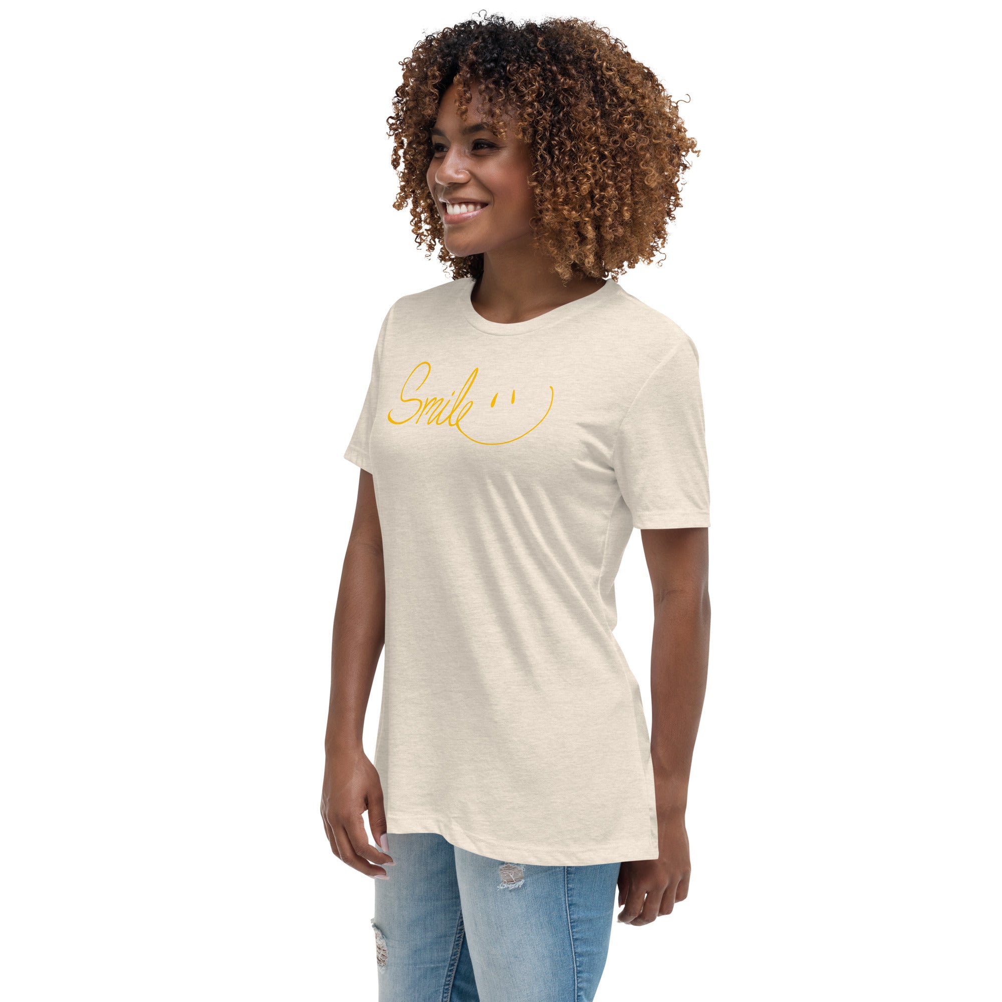 Smile Women's Relaxed T-Shirt – Purposeful Dreamer