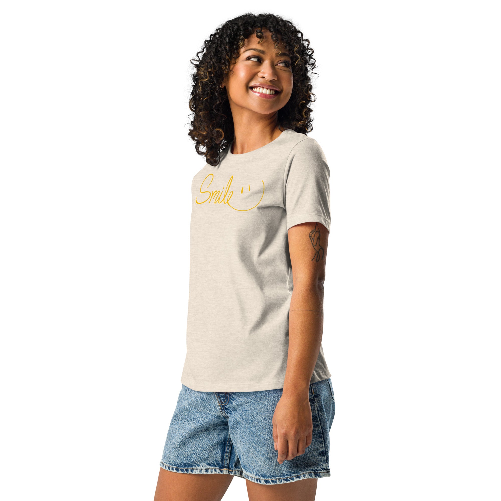 Smile Women's Relaxed T-Shirt – Purposeful Dreamer